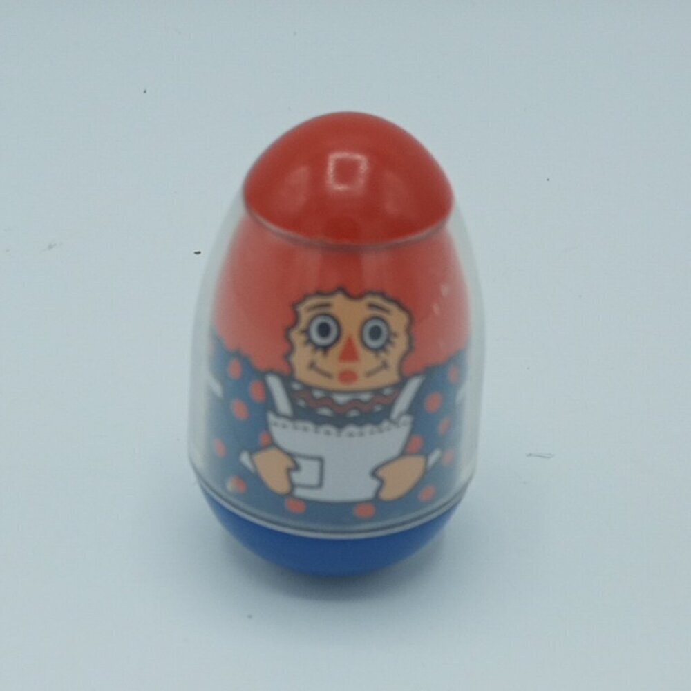 Vintage Raggedy Ann Weeble Wobble 1977 Bobbs Merrill Co